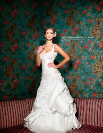 MWB12 | Catherine R Couture - The Emerald Peacock | 13