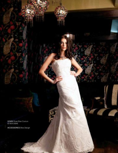 MWB12 | Rose Elise Couture - The Emerald Peacock | 3