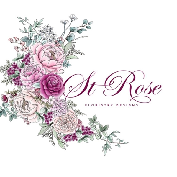 St Rose Floristry Logo