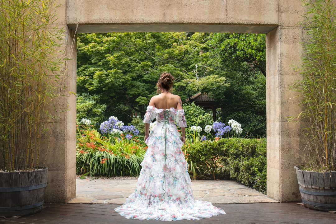 Carousel Brides - back of dress Carousel Brides