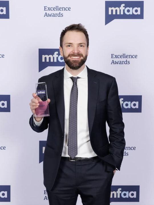 Nick Birrell Standing Image Credit: Allie Claire Creative