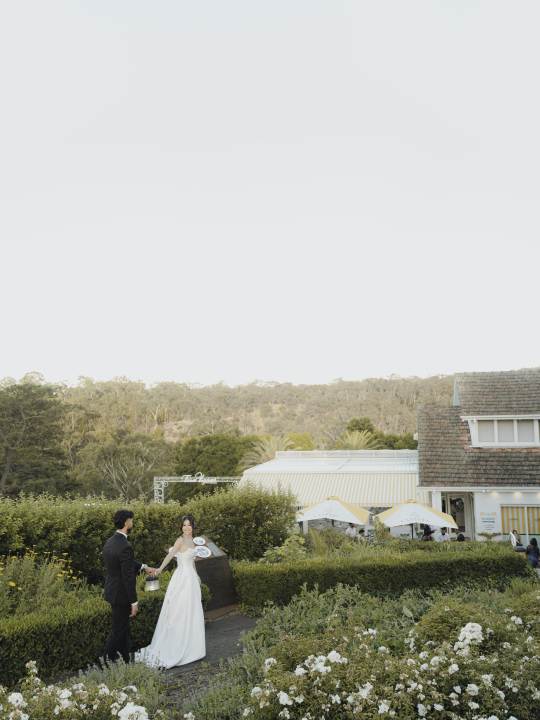 Only May Photography couple in garden Sugar by Megan