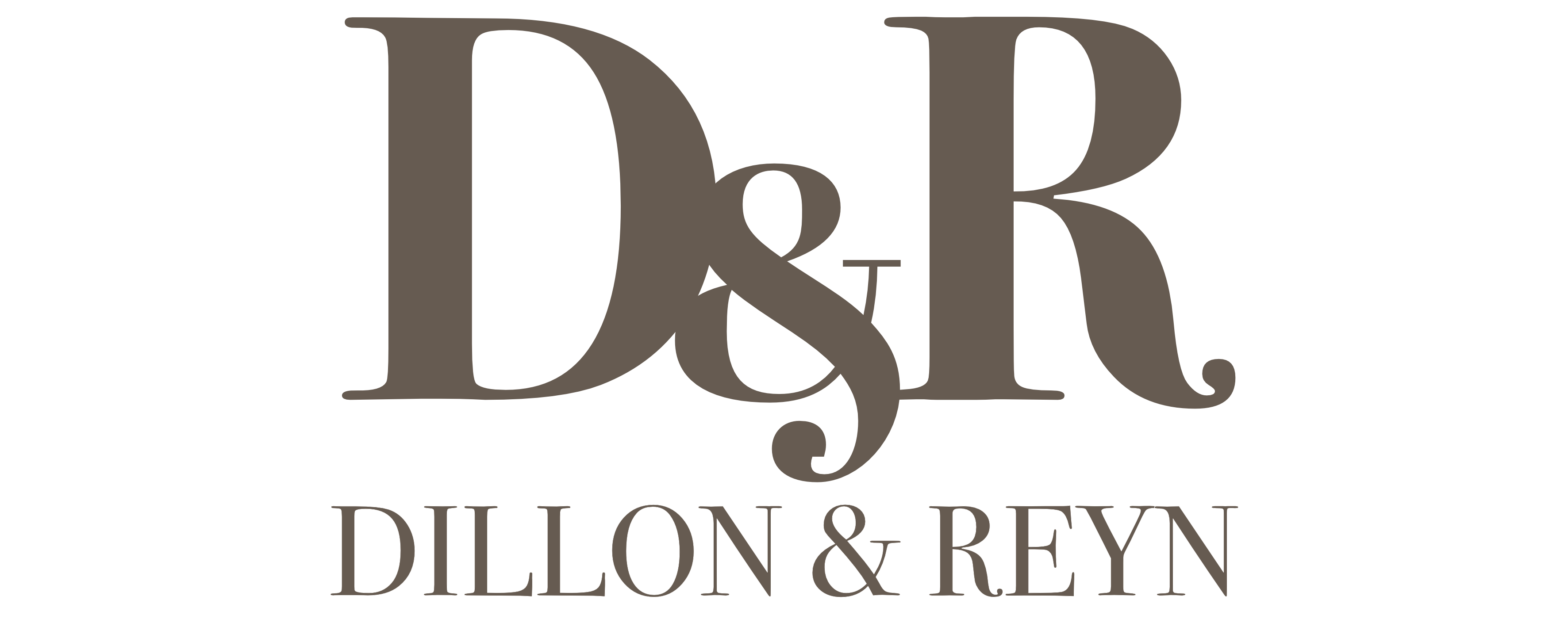 250519 Dillon Reyn Logo Update Dark Brown3 Nathan Waters Film Logo