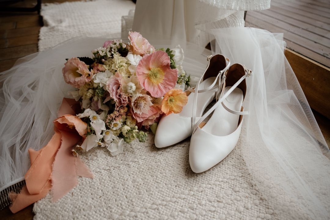 The Posy Yard - pre-wedding set up