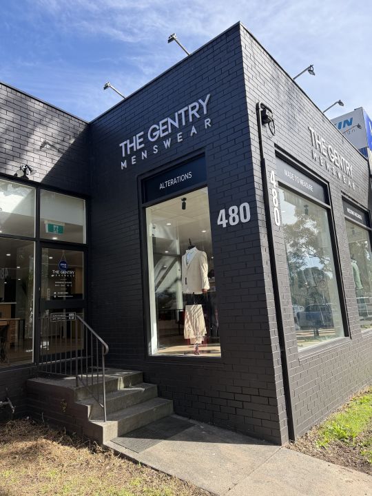 The Gentry Menswear - outside