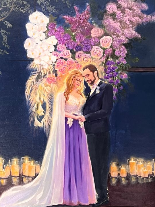 Wedding Live Painting 3